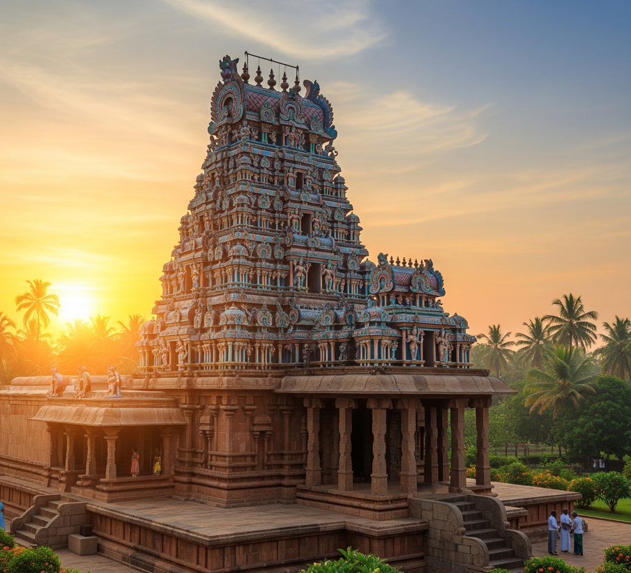 Sooriyanarkoil Sun Temple in Kumbakonam, Tamil Nadu
