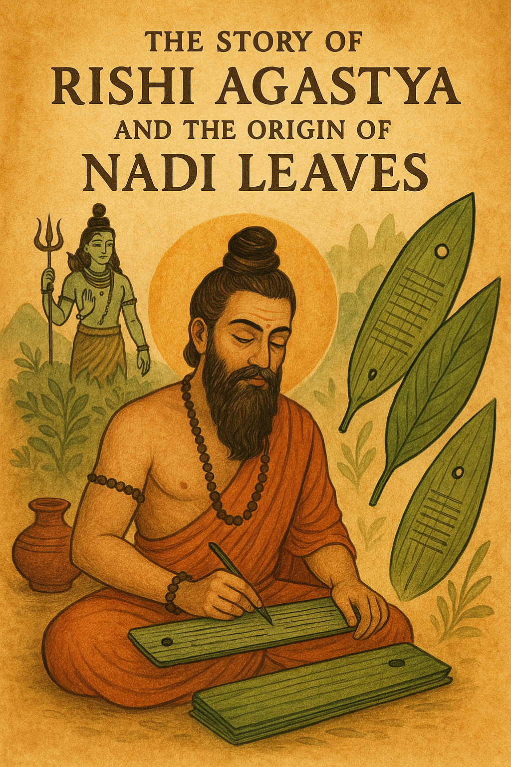 The Story of Rishi Agastya and the Origin of Nadi Leaves